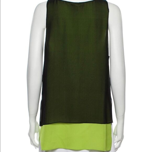 Robert Rodriguez Silk V-Neck Blouse size 4 - Picture 3 of 13